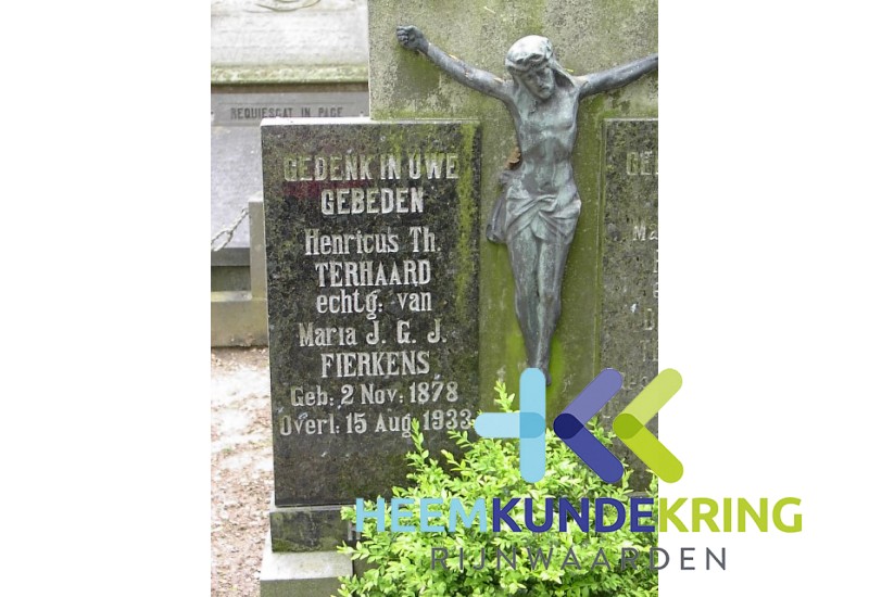 Grafstenen kerkhof Herwen Coll. HKR (54) H.Th. Terhaard